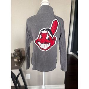 Pink Victorias Secret Cleveland Indians Pullover